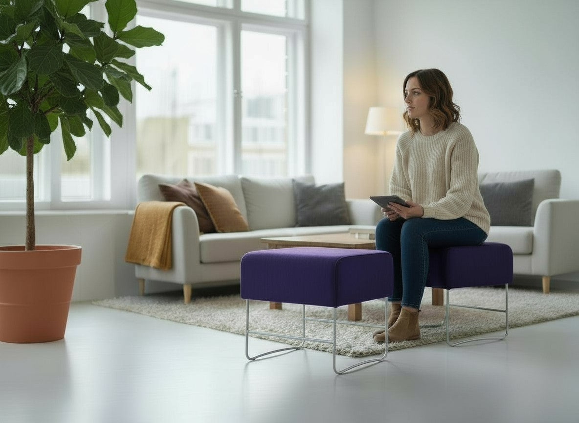 <tc>Materia</tc>: Ottomanischer Bankhocker - Generalüberholt