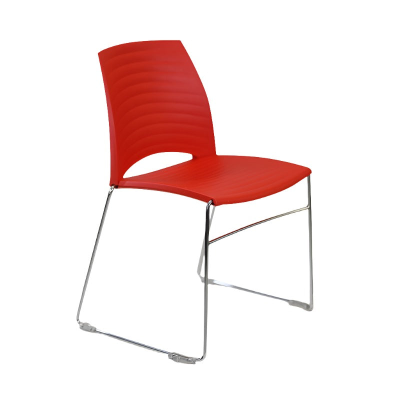 Frovi: Canteen Chair - Refurbished Red