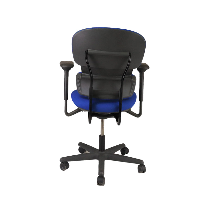KI: Impulse Office Task Chair in Blue Fabric - Refurbished