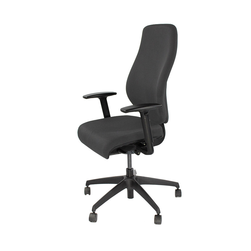 Boss Design: Key Task Chair - New Grey Fabric - Refurbished