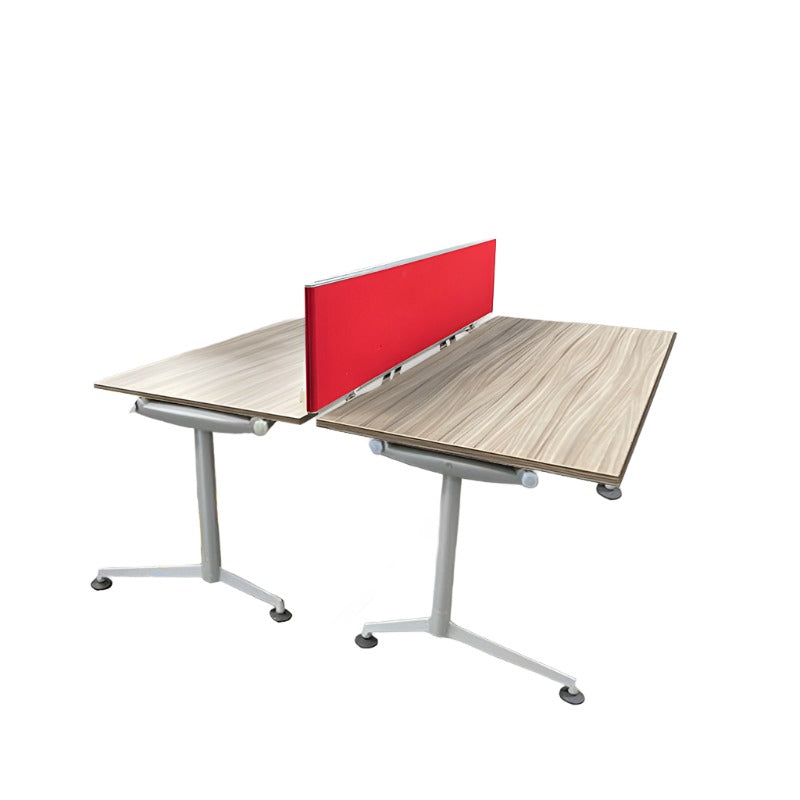 Herman Miller: Abak T Leg Bank of 2 Desks - Refurbished