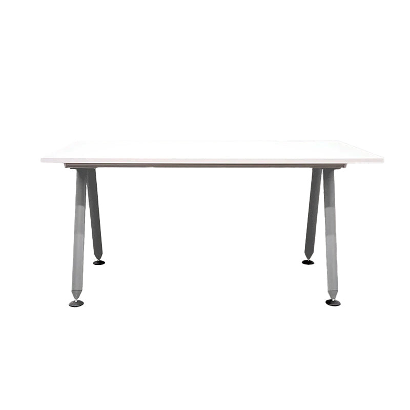 Herman Miller: Abak Oval Leg Single Desk - Refurbished