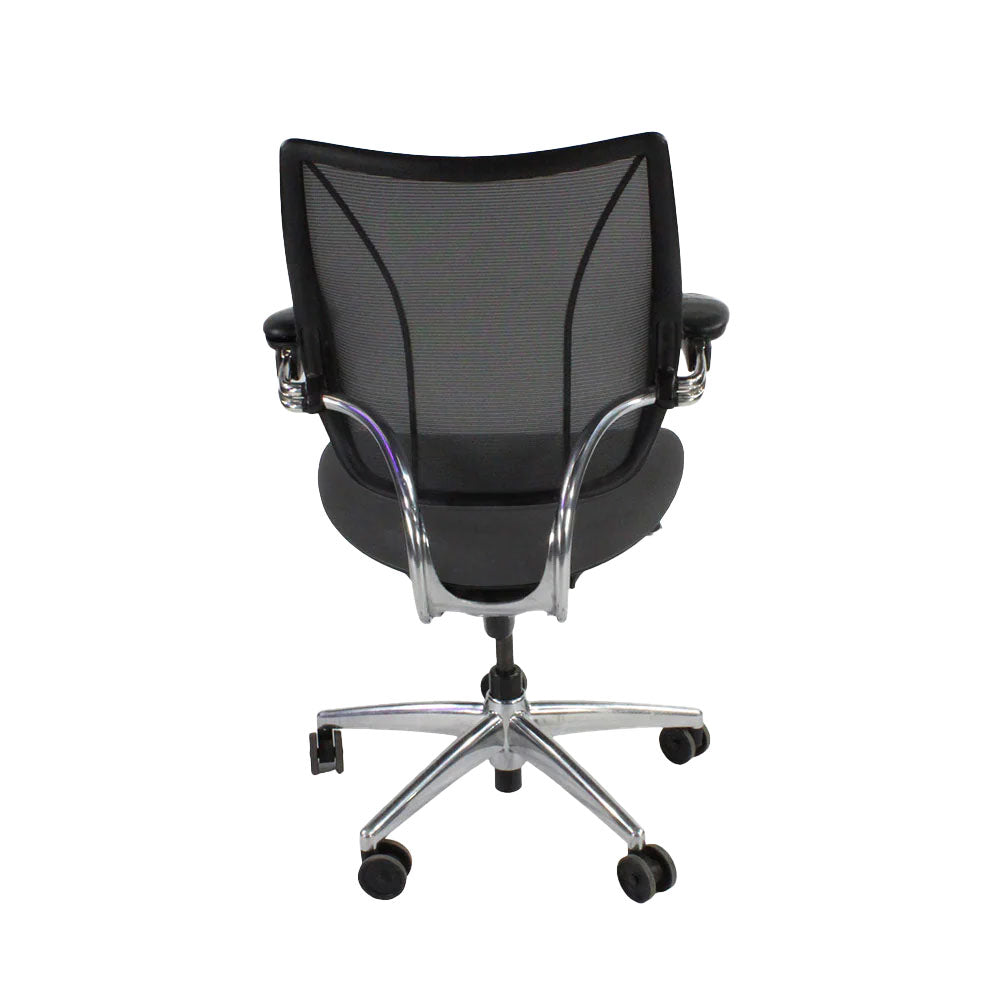Humanscale: Liberty Task Chair in Grey Fabric/Aluminium Frame - Refurbished