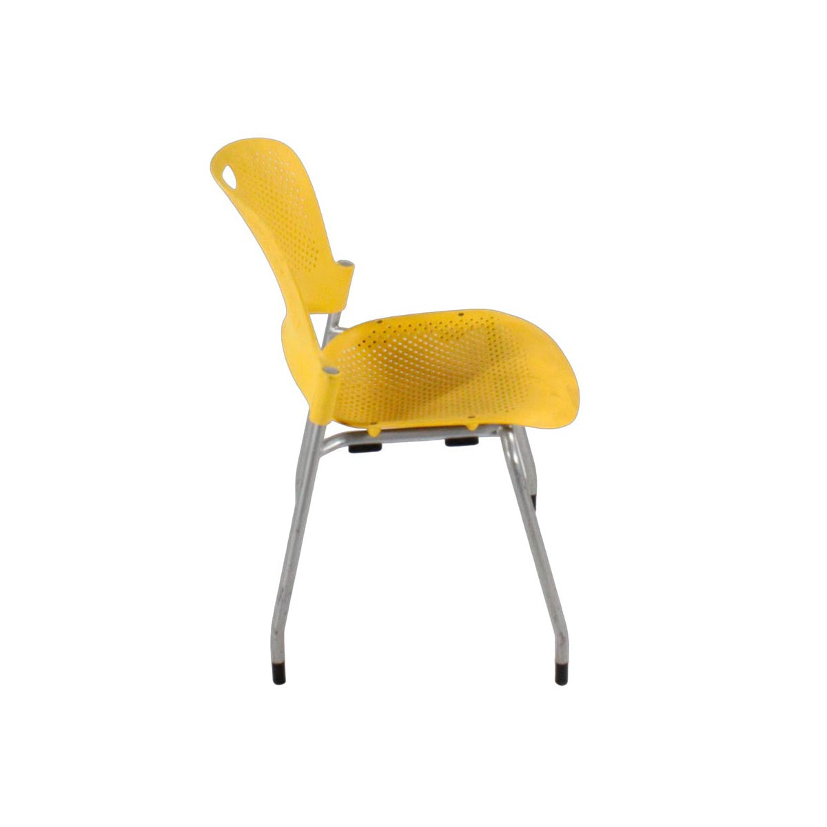 <tc>Herman Miller</tc>: Caper Stuhl in Gelb - Generalüberholt