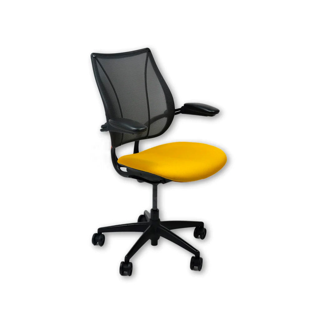 Humanscale: Liberty Task Chair in Yellow Fabric - Refurbished