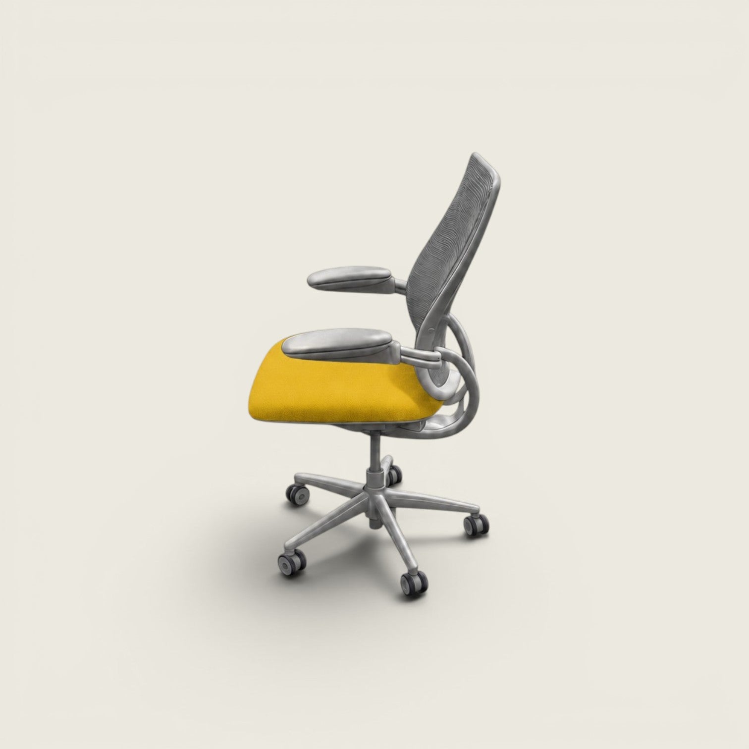 Humanscale: Liberty Task Chair In Yellow Fabric - Refurbished