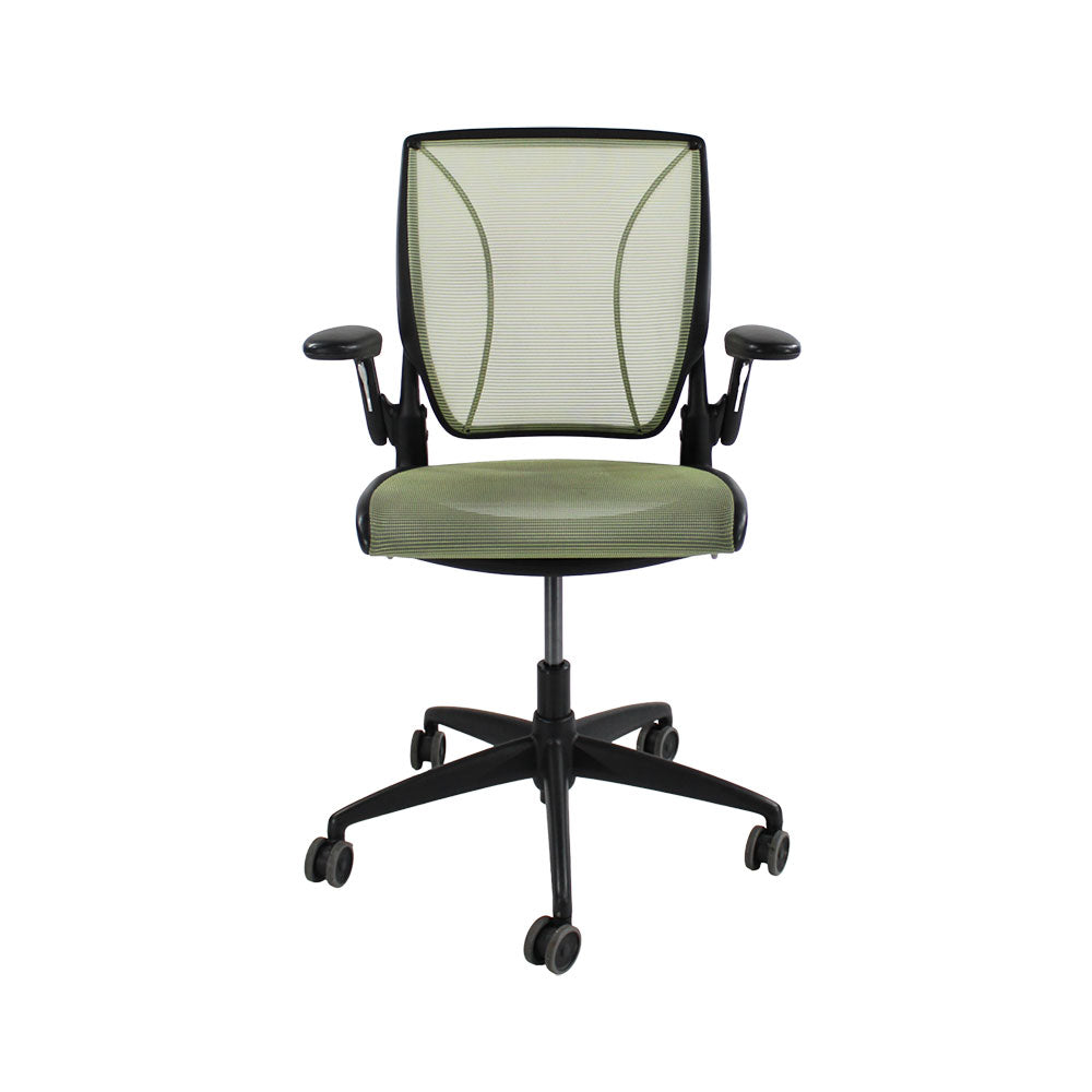 Humanscale: Diffrient World Task Chair in Green Mesh - Refurbished