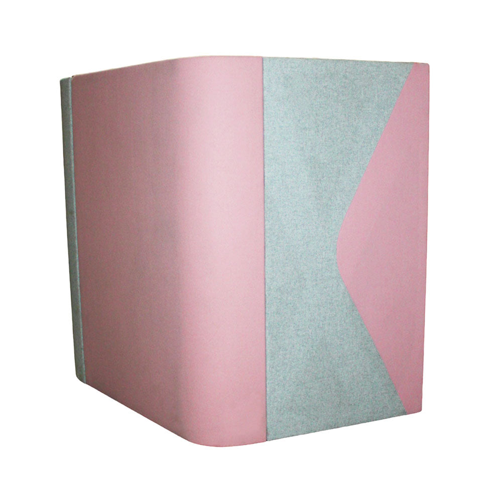 <tc>Allermuir</tc>: Haven Solo Pod in grau/rosa Stoff - Generalüberholt