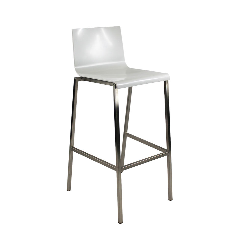 Pedrali: Kudara 1322 Stool in White - Refurbished