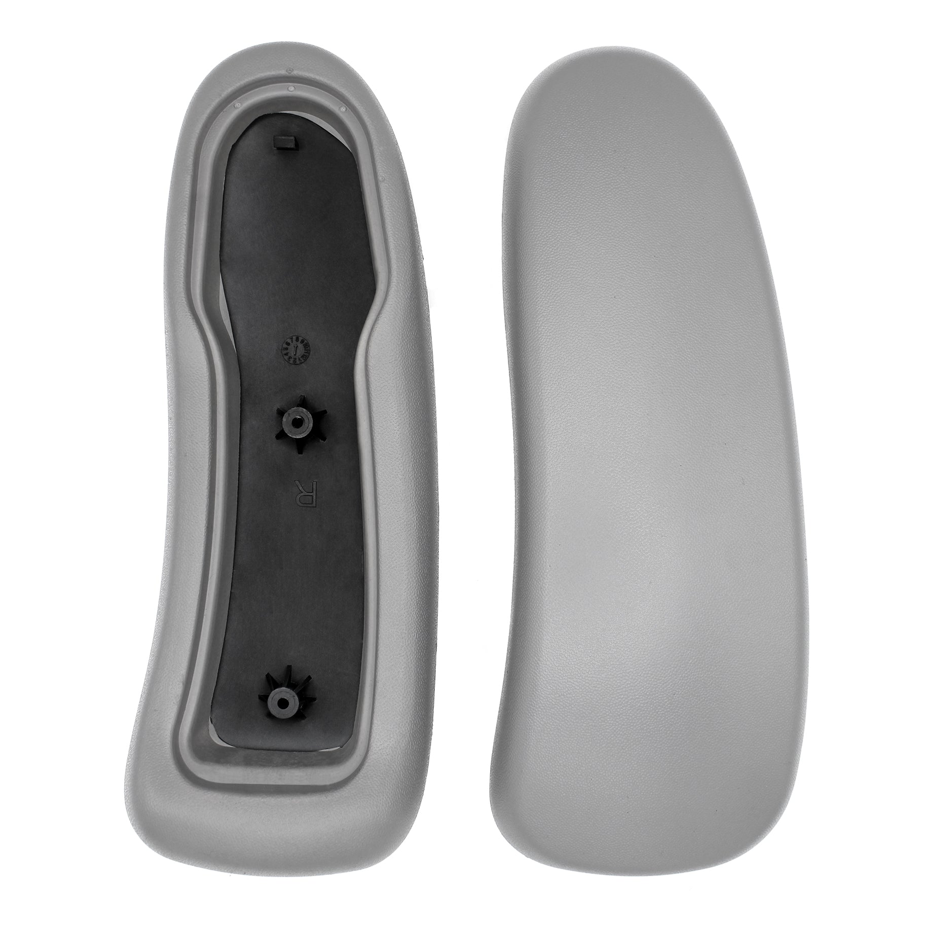 Herman Miller: Aeron Replacement Arm Caps in Grey - Pack of 20 Pairs