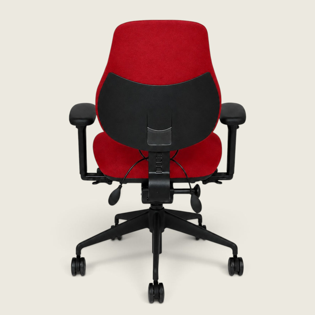 OrangeBox: Flo Office Chair in Red Fabric - Refurbished