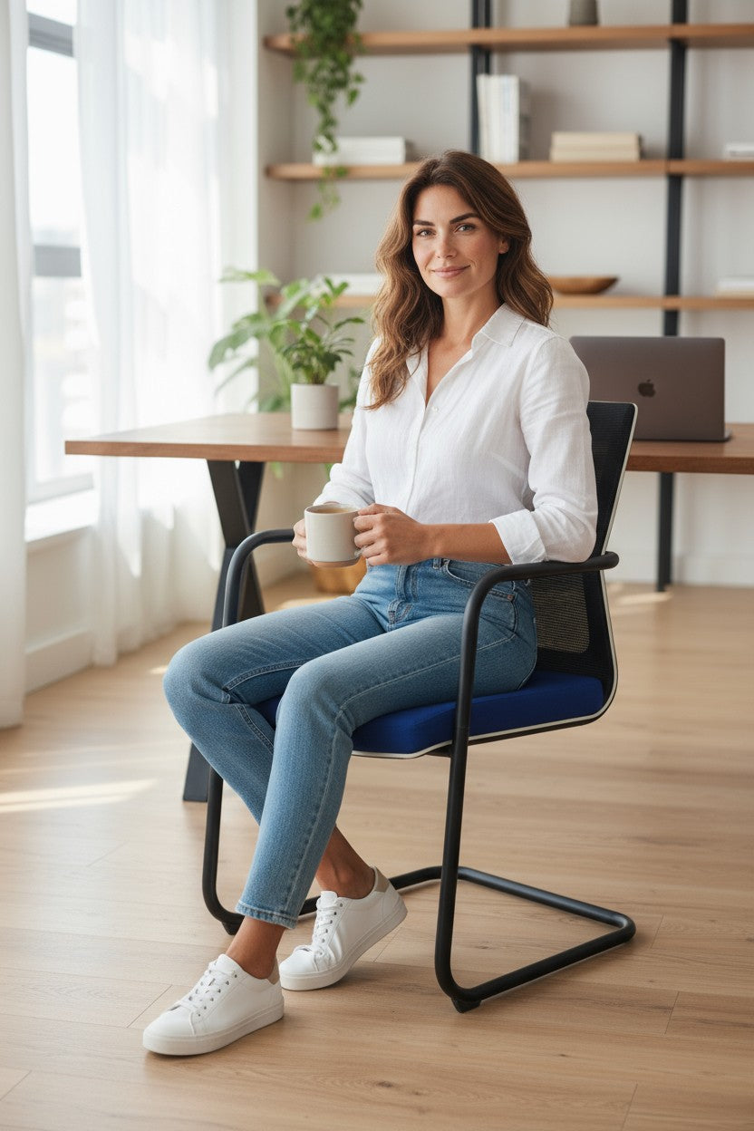 Orangebox: Workday Visitors Beistellstuhl – generalüberholt