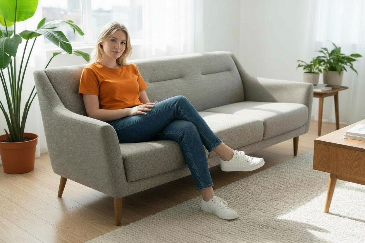 Orangebox: Peeps 3-Sitzer-Sofa – renoviert