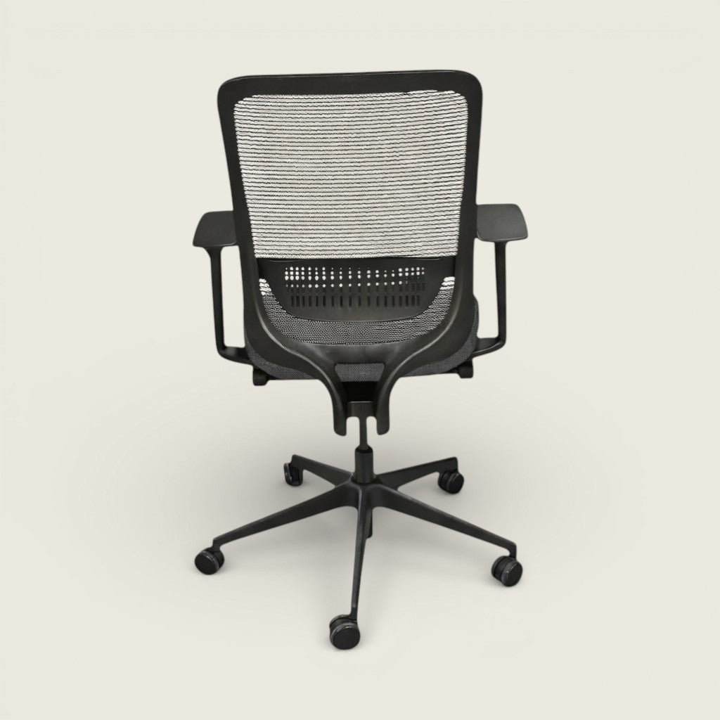 Saxen Don't Task Chair in Grey Fabric - Refurbished