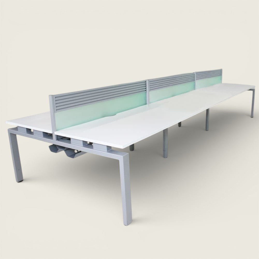 Senator Bench Desk 4200mm - Refurbished