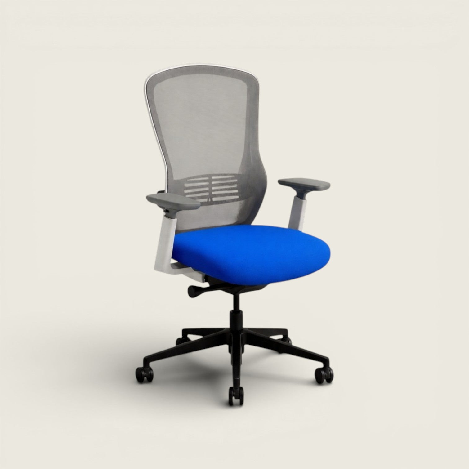 Senator: Ousby Task Chair in Blue - Refurbished