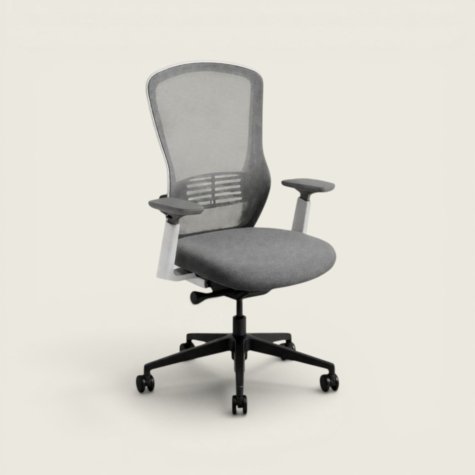 Senator: Ousby Task Chair in Gray - Refurbished