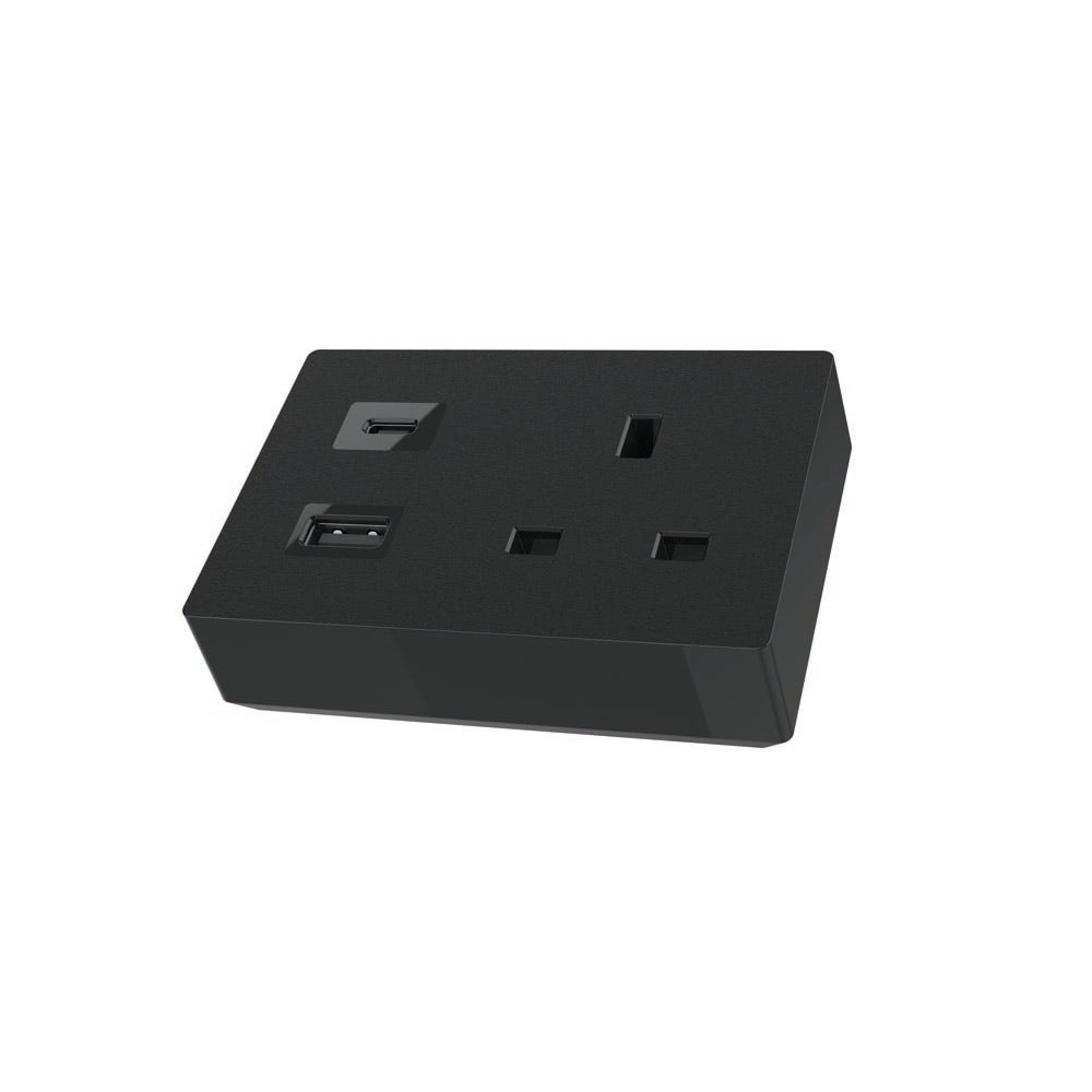 Nano Desktop Power Module in Black