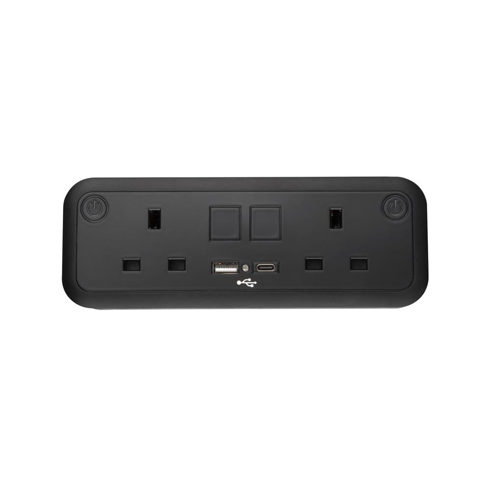 Uno Desktop Power Module in Gloss Black