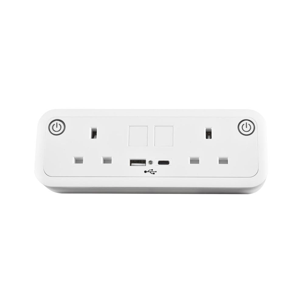 Uno Desktop Power Module in Gloss White