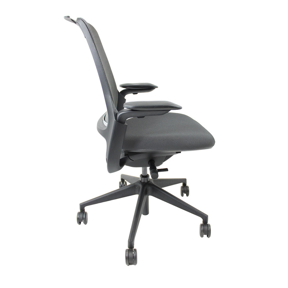 Steelcase: Series 1 Ergonomic Office Chair in Grey Fabric - Refurbished