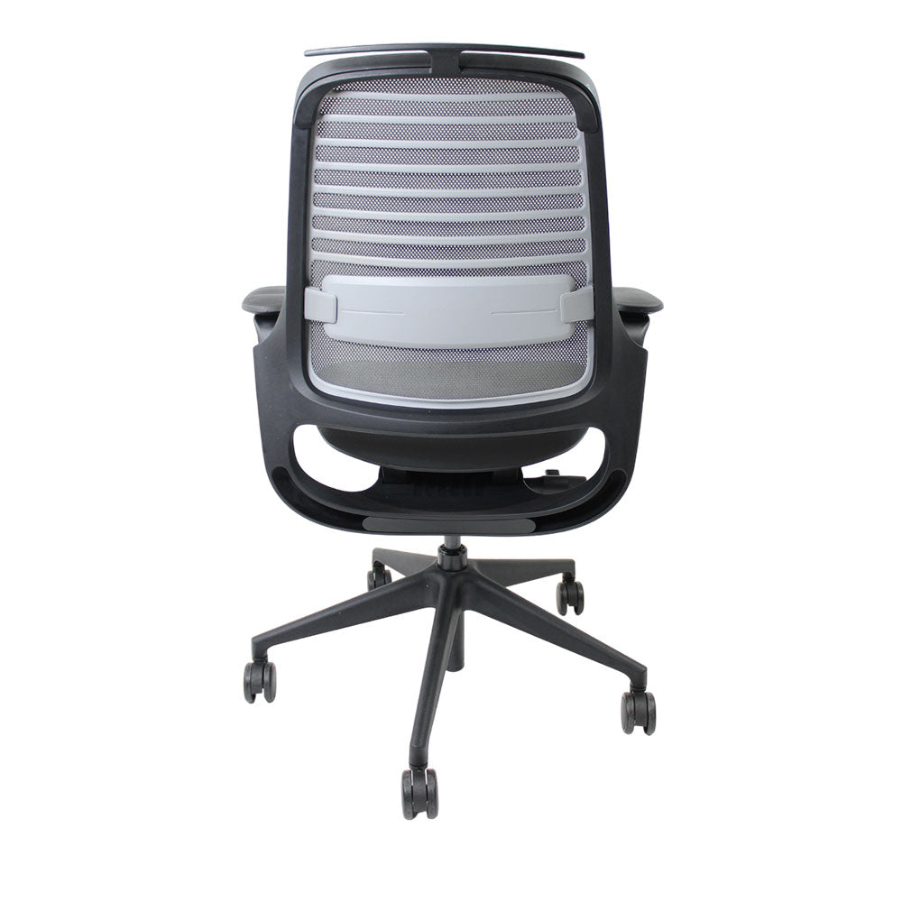 Steelcase: Series 1 Ergonomic Office Chair in Grey Fabric - Refurbished