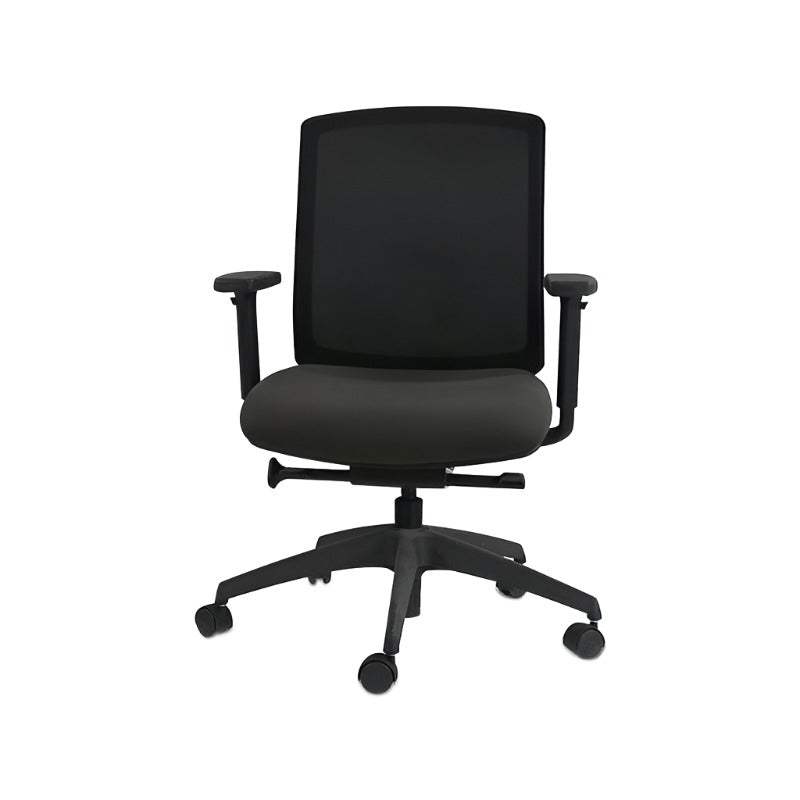 <tc>Steelcase</tc>: Reply Arbeitsstuhl (schwarzer Rahmen) – Generalüberholt