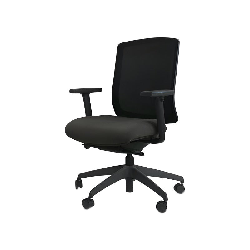 <tc>Steelcase</tc>: Reply Arbeitsstuhl (schwarzer Rahmen) – Generalüberholt