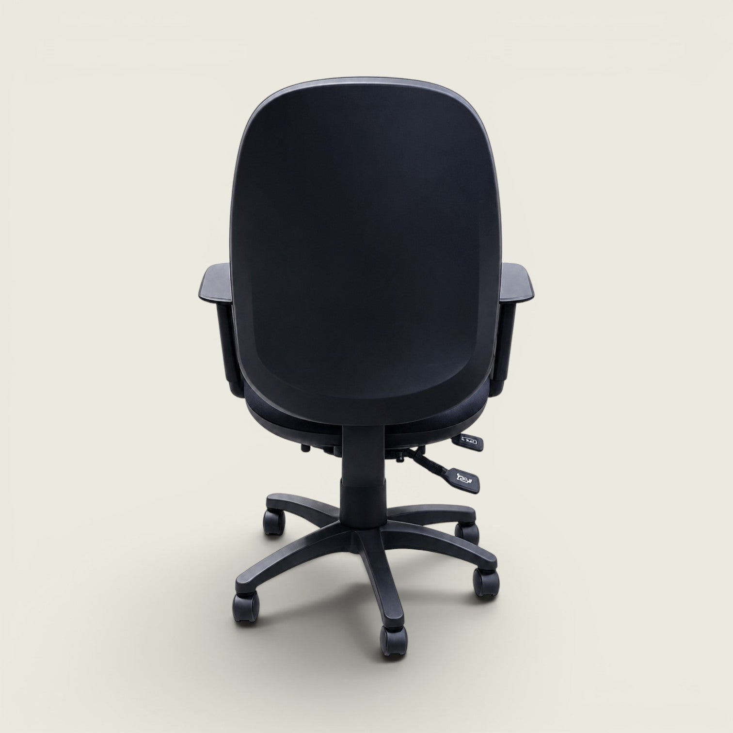 Versprechen: Zielen Sie zwei Sitzoter -Sofa in orangefarbenem Stoff - renoviert