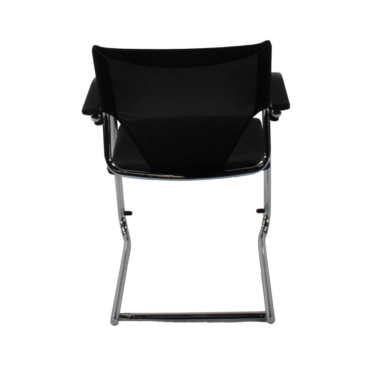 Wilkhahn: 287/81 Modus Executive Cantilever Chair in Mesh Back - Renoviert