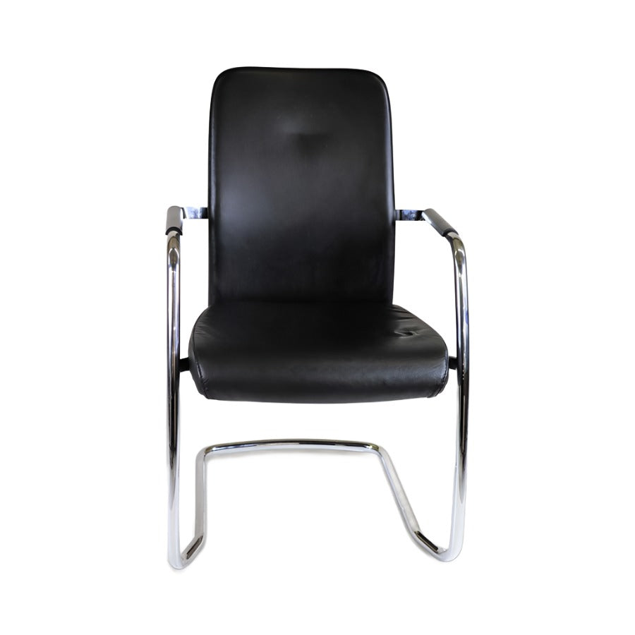 GDB: Meeting Chair in Leather - Refurbished