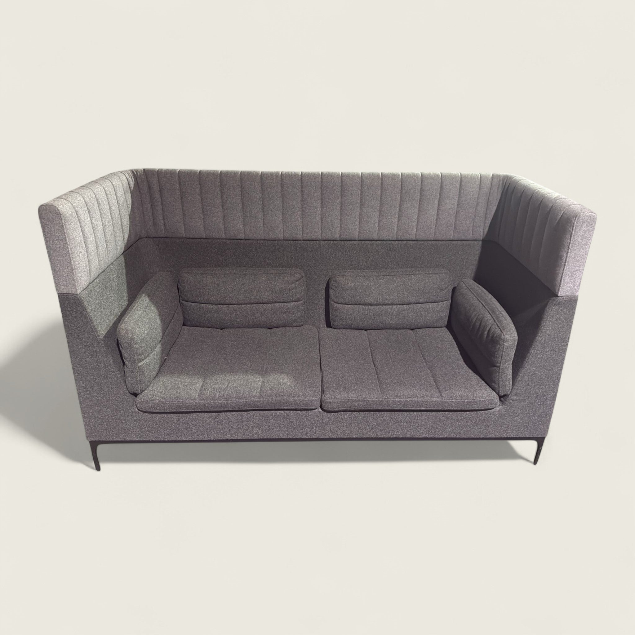 <tc>Allermuir</tc>: Haven Solo Pod in grau/rosa Stoff - Generalüberholt