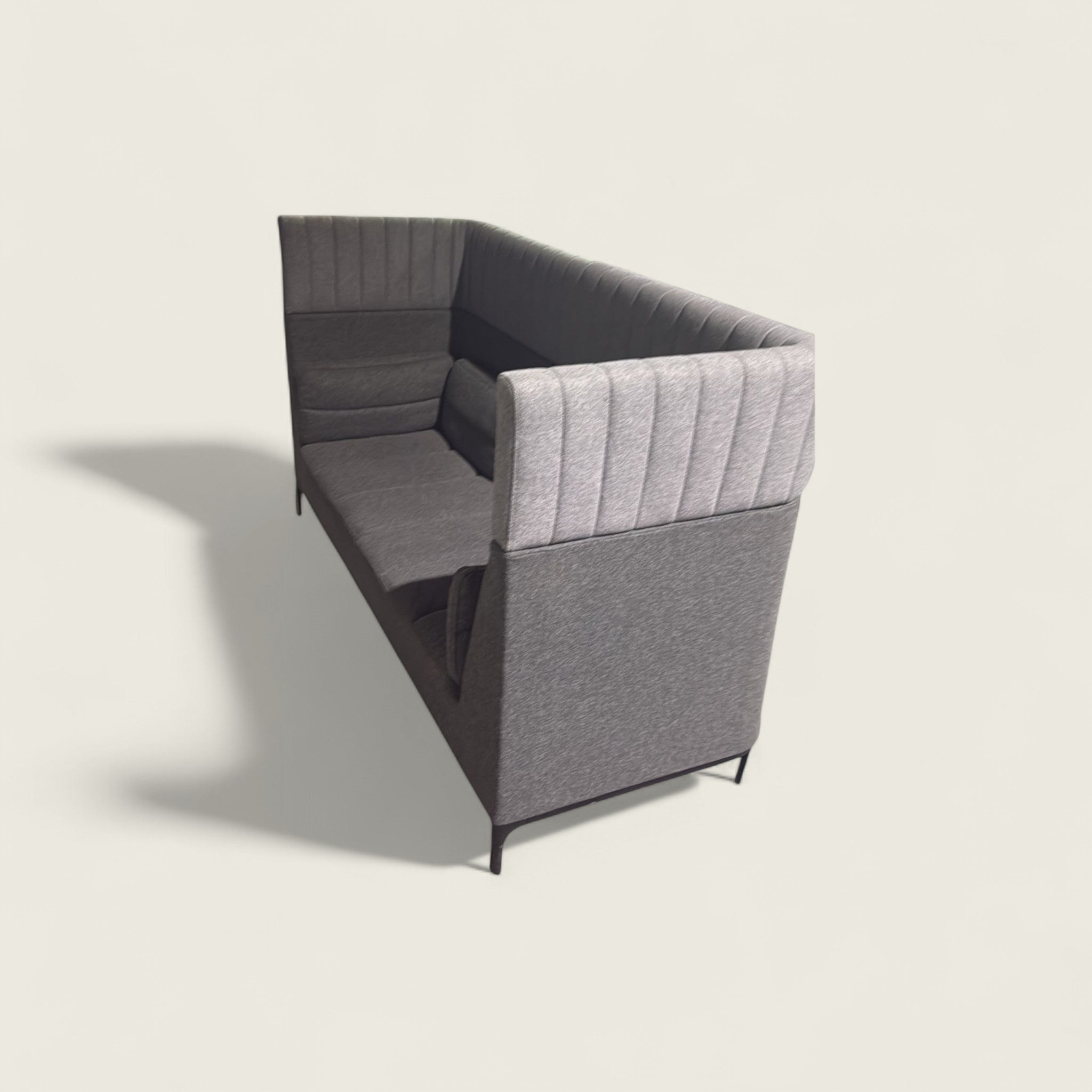 <tc>Allermuir</tc>: Haven Solo Pod in grau/rosa Stoff - Generalüberholt