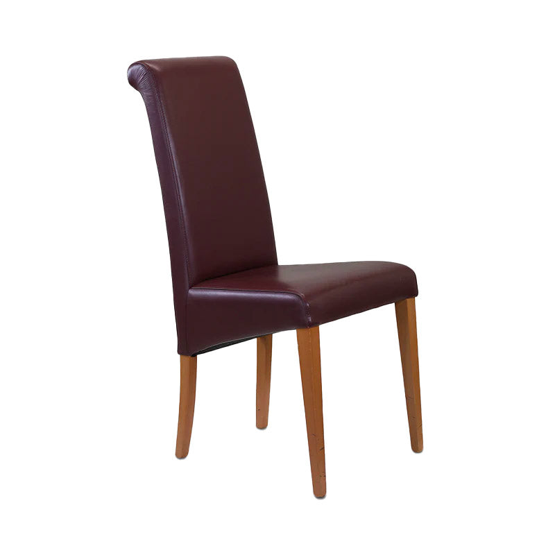 Burg: Leather Dining Chair - Refurbished