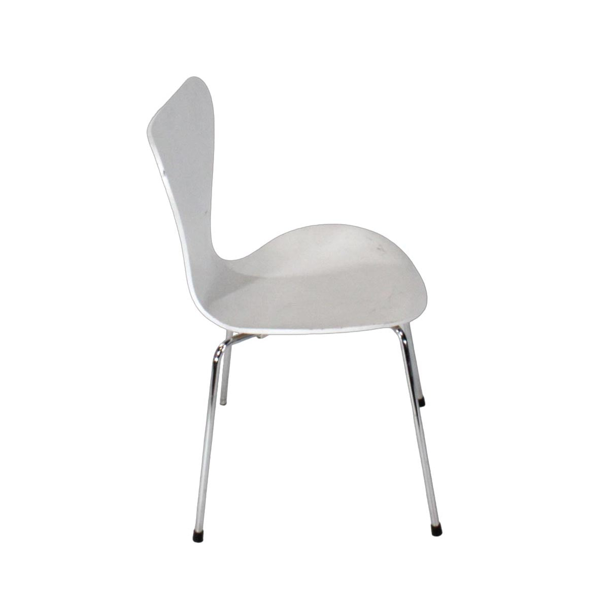 Fritz Hansen: Serie 7 Stuhl Weiß - Original