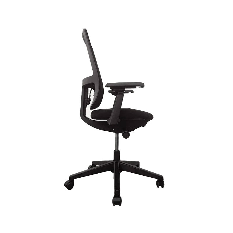 Haworth: Lively Task Chair in Black Fabric - Refurbished