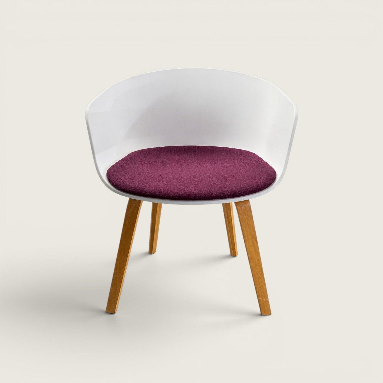 Hay: About a Chair AAC 23  In Burgundy - Refurbished