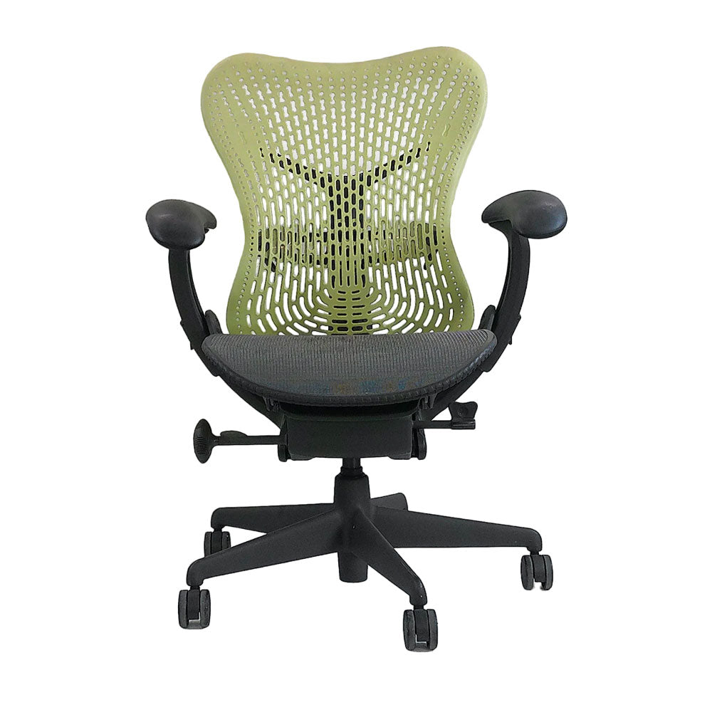 Herman Miller: Mirra Task Chair with Yellow Back - Refurbished