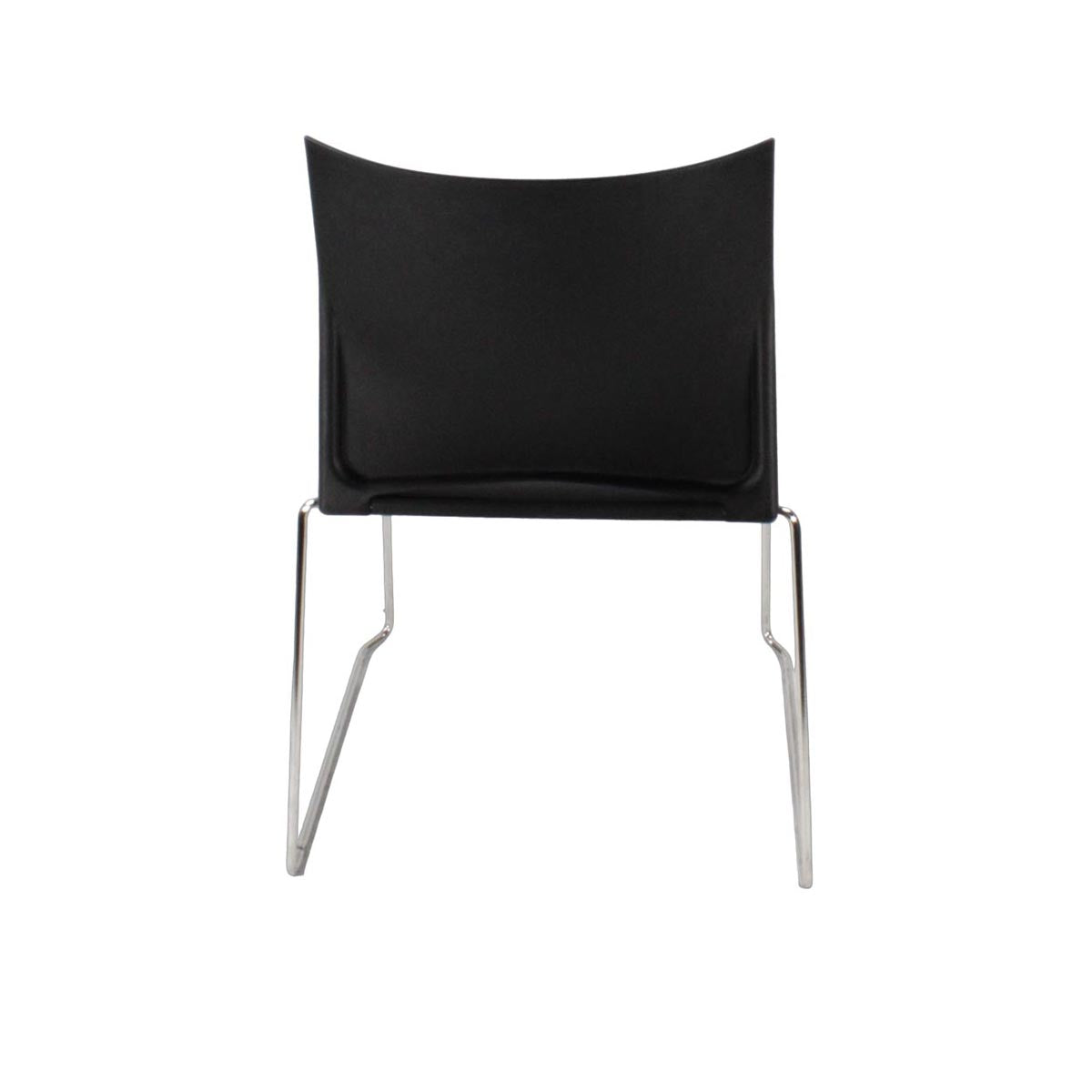 Herman Miller: Pronta Stacking Chair in Black - Refurbished