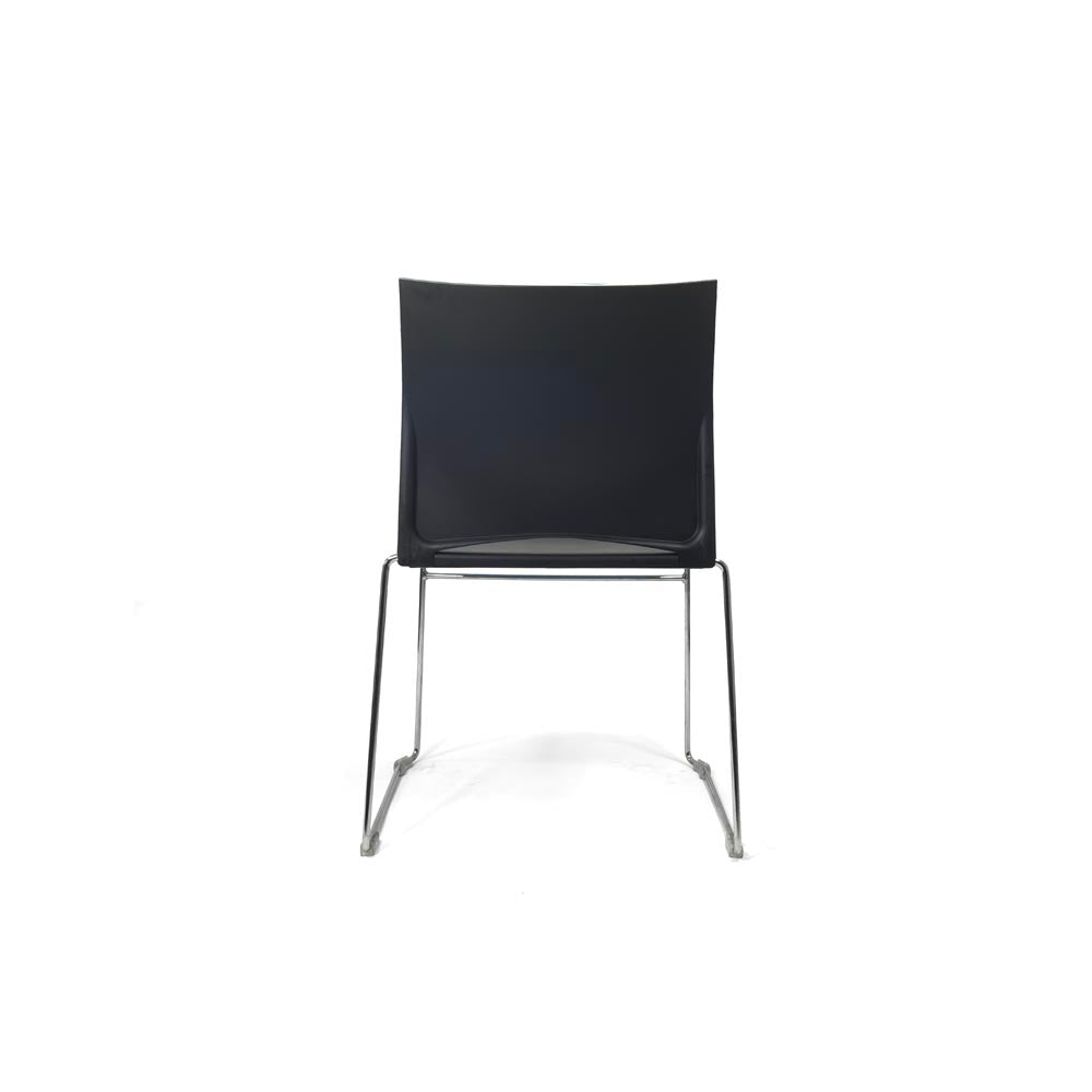 Herman Miller: Pronta Stacking Chair in Black - Refurbished