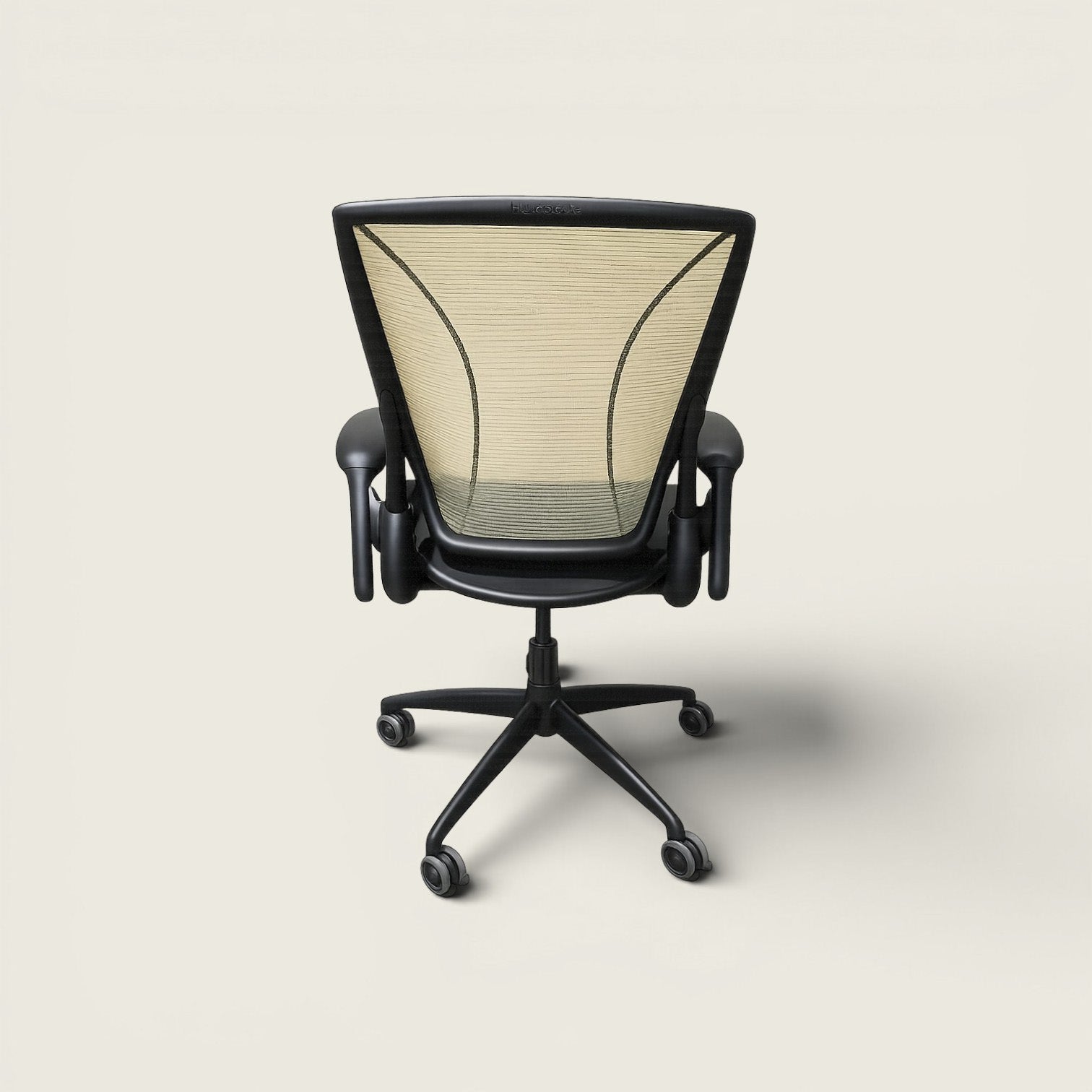 <tc>Humanscale</tc>: <tc>Diffrient World</tc> Bürostuhl mit grünem Netzbezug – generalüberholt