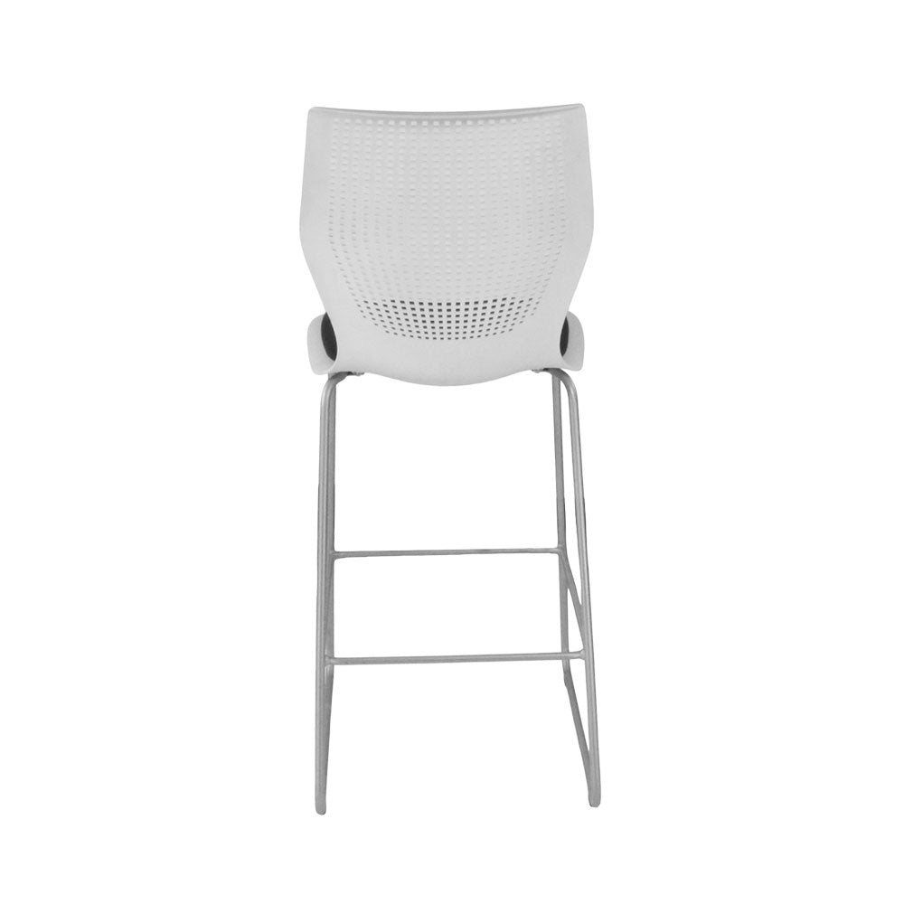 Knoll: Multigeneration Stool in Black Fabric - Refurbished