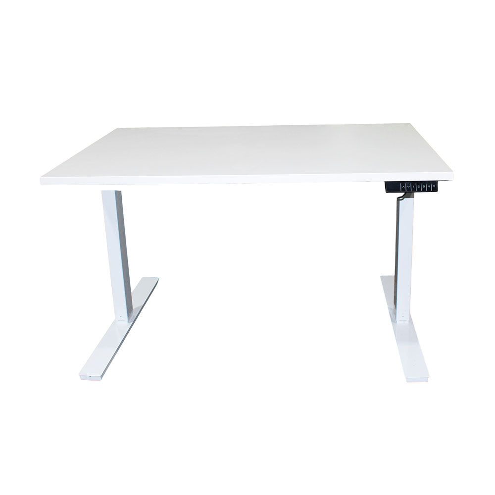 Workstories - Solo - Electric Sit-Stand Desk in White - Refurbished