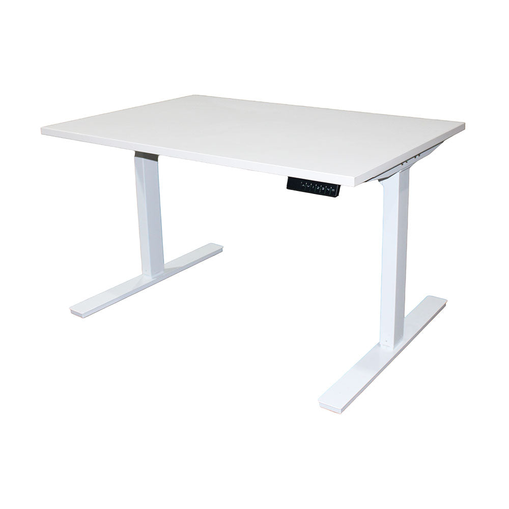 Workstories - Solo - Electric Sit-Stand Desk in White - Refurbished