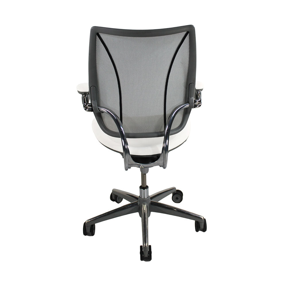 Humanscale: Liberty Task Chair in Original White Leather - Refurbished