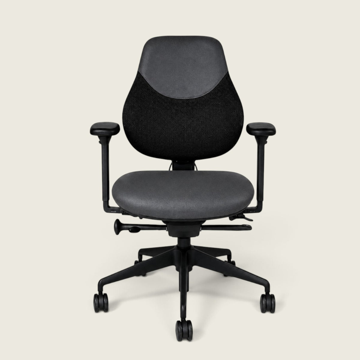 OrangeBox: Flo Office Chair in Grey Fabric - Refurbished