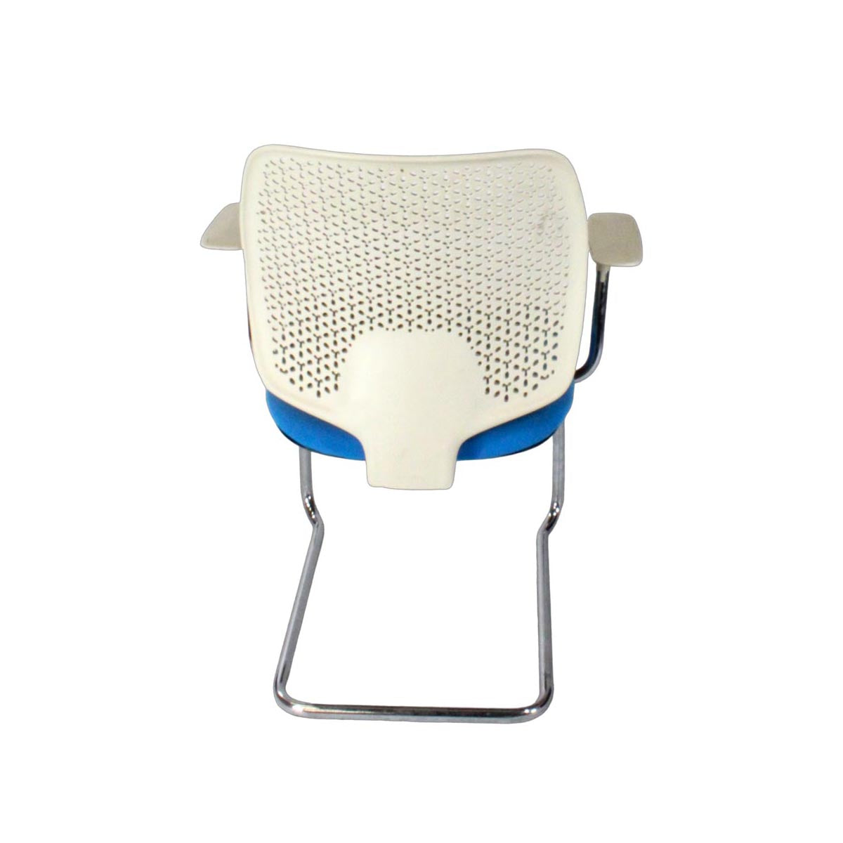 Orangebox: Ara Task Chair in White/Blue - Refurbished