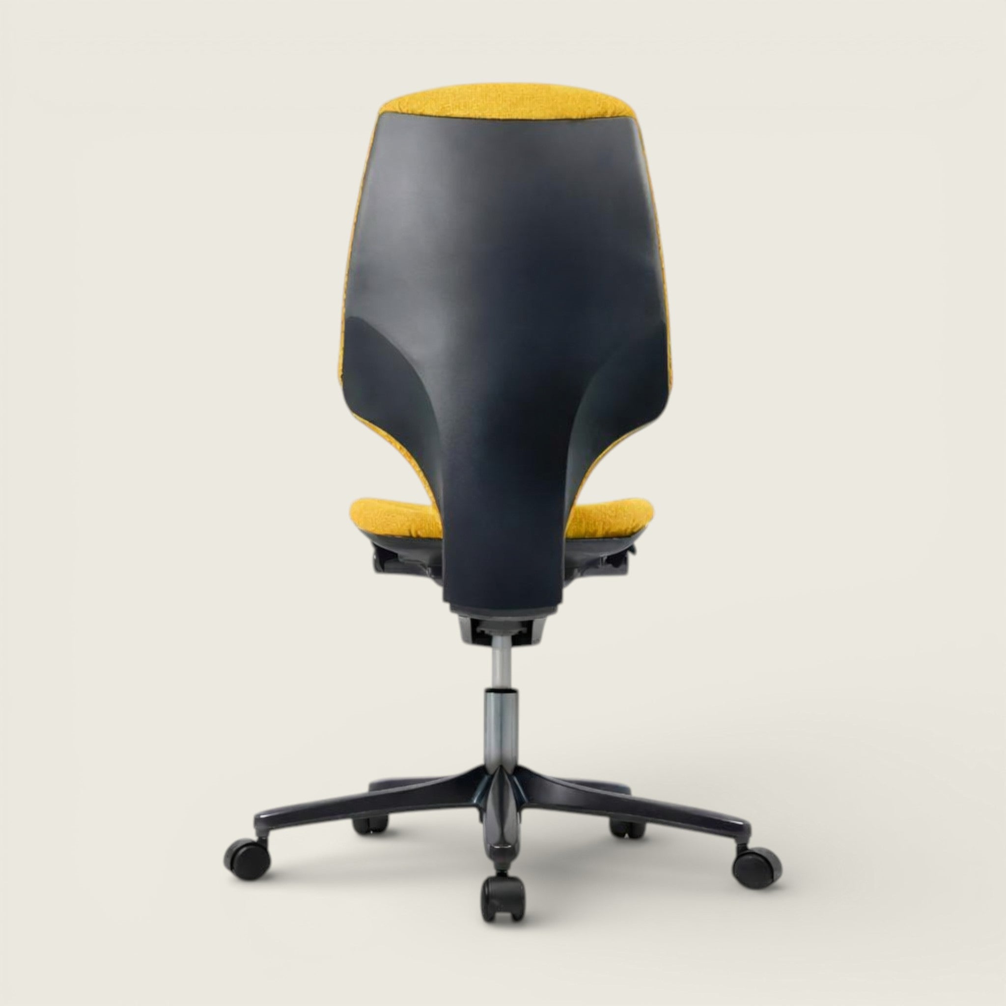 Giroflex: G64 in Yellow With No Arms - Refurbished