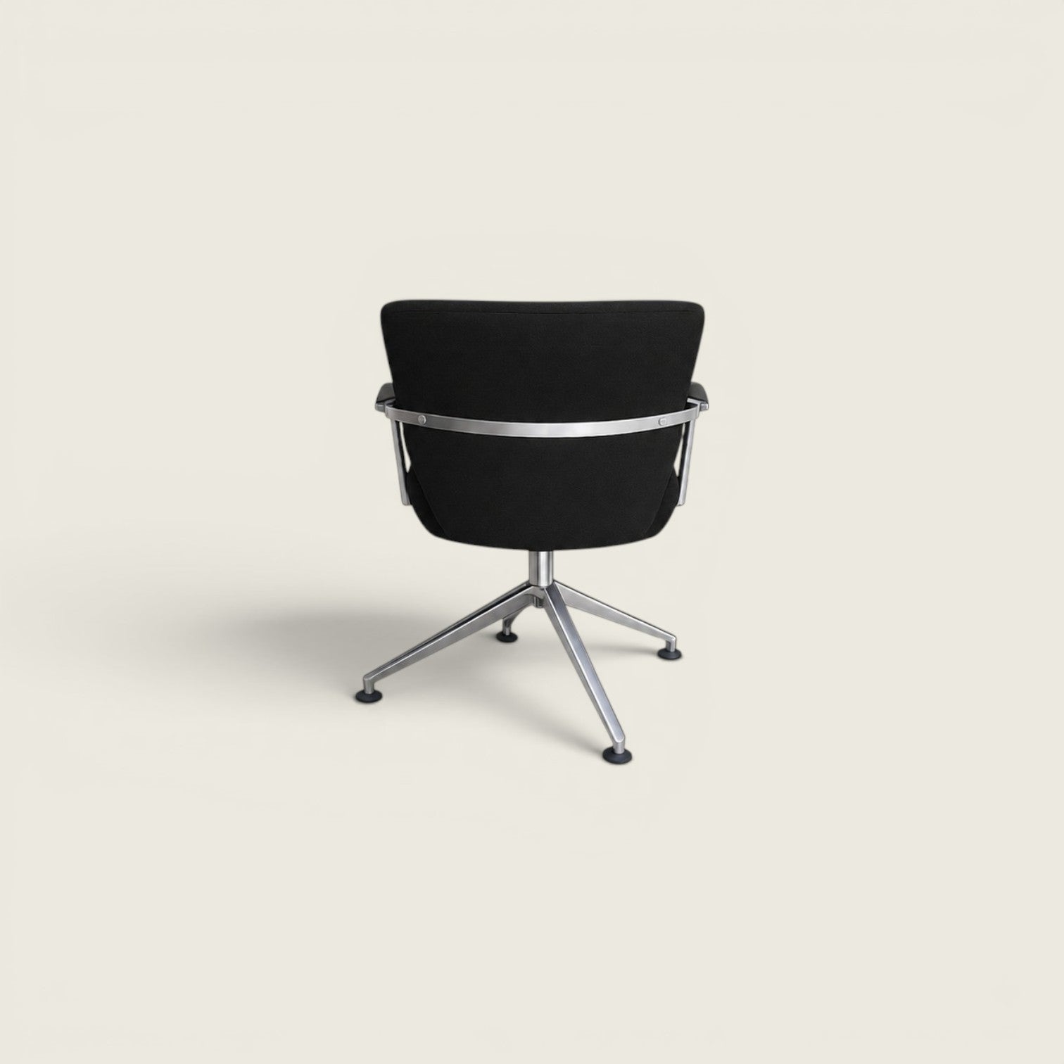 Pledge: Conference/Meeting Chair in Black Fabric - Refurbished