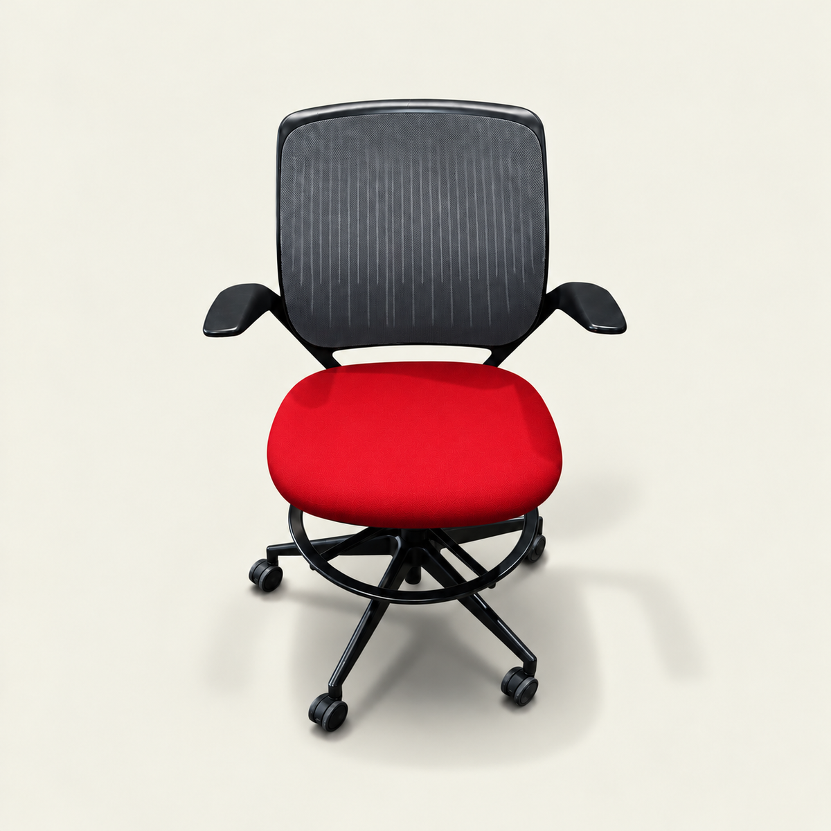 <tc>Steelcase</tc>Cobi Zeichenstuhl in Schwarz - Generalüberholt